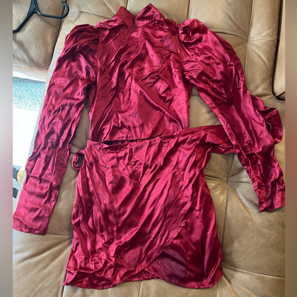 Reformation Josephine Silk Dress